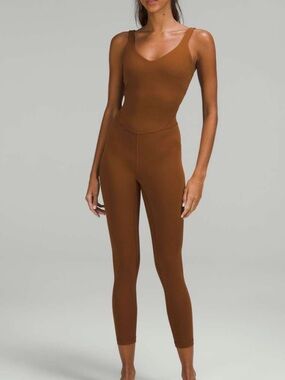 Lululemon Align Bodysuit in Roasted Brown 25”